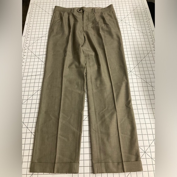 Lauren Ralph Lauren Men’s Brown Dress Pants 34/32 - Picture 1 of 3